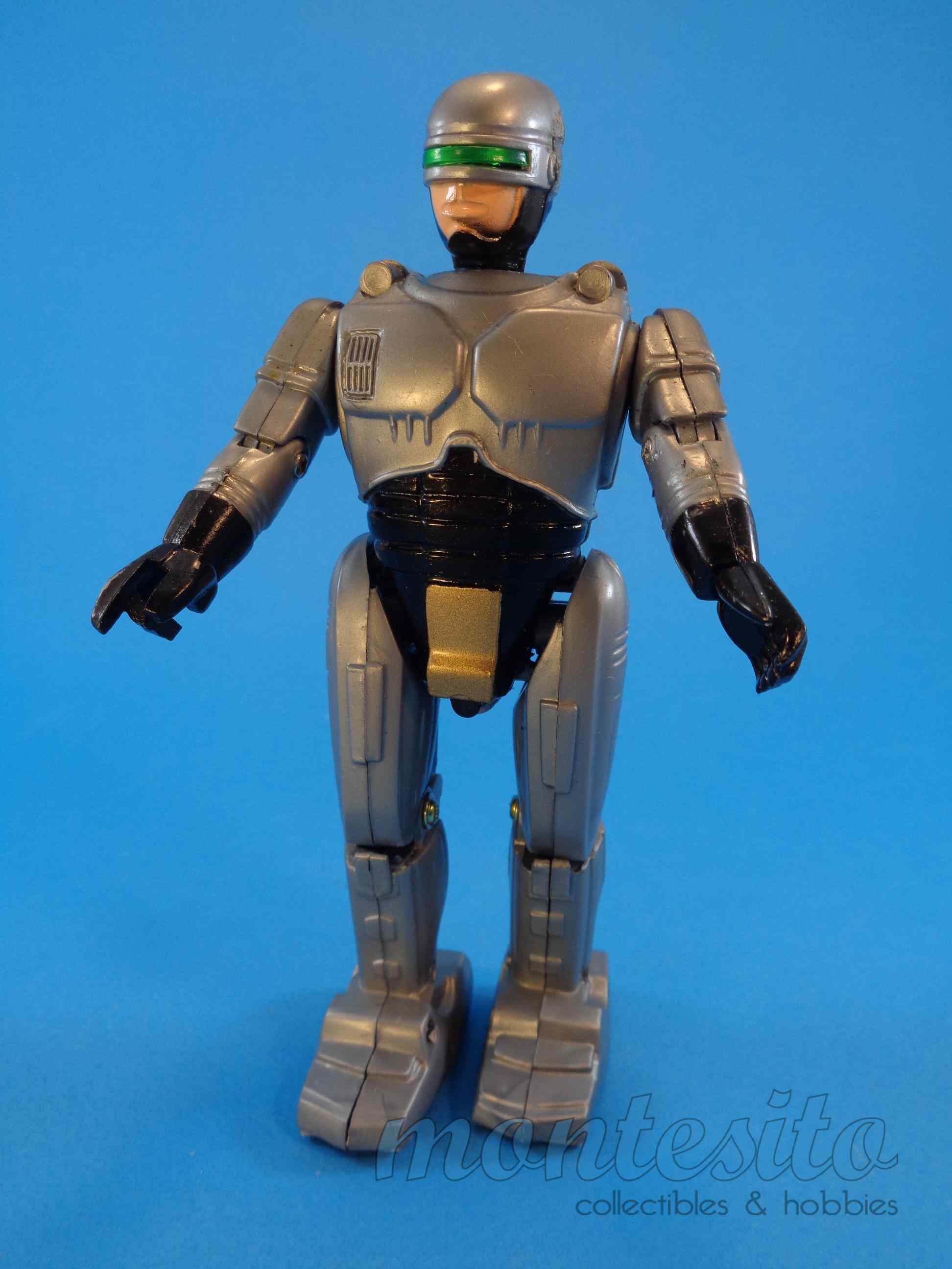 VINTAGE MASTER COP (SILVER) ROBOCOP ROBOT B/O WALKING ACTION