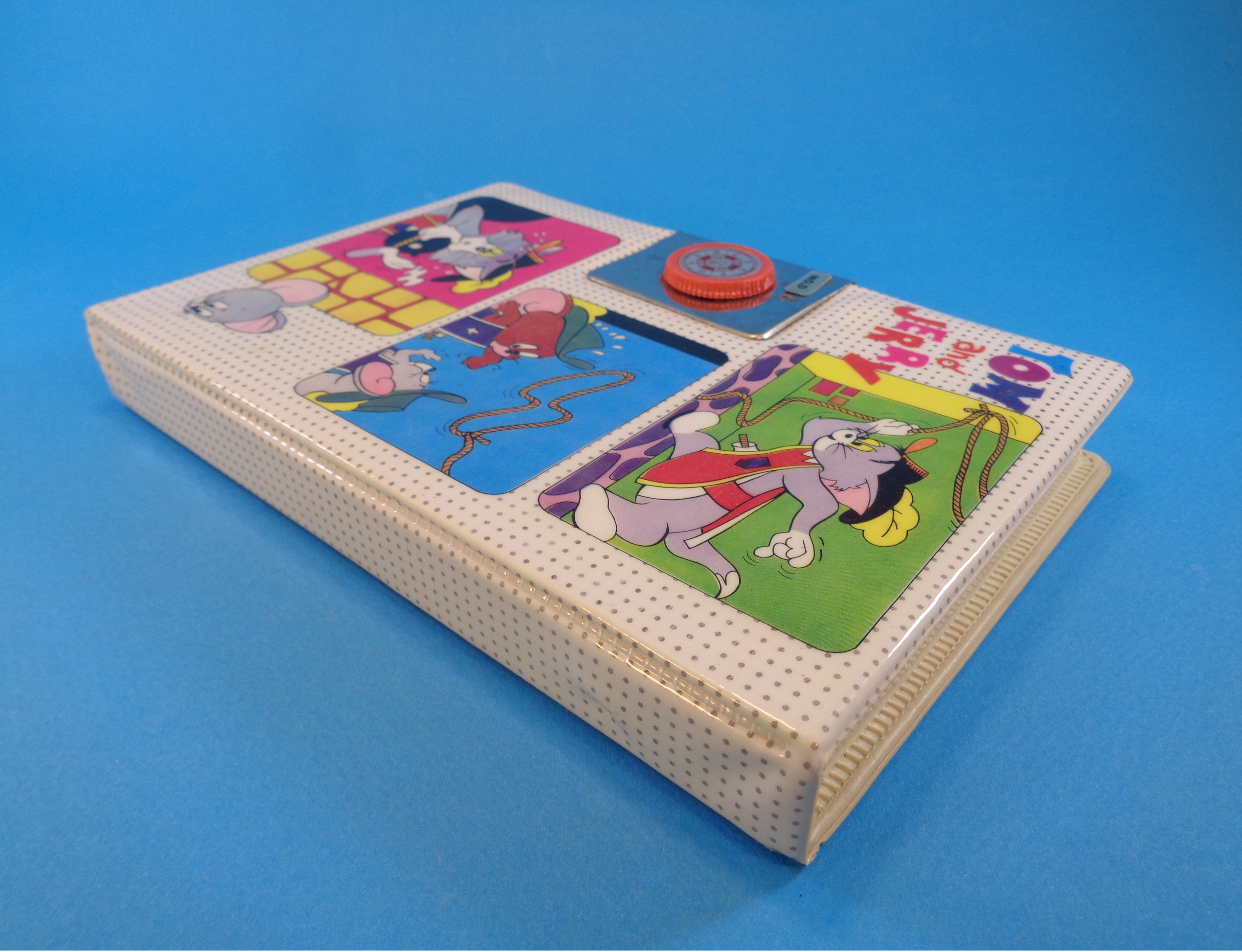 【1970s vintage】 マグ マグツリーセット 箱入り アメリカ VINTAGE TOM & JERRY MAGNETIC PENCIL BOX/CASE * MADE IN