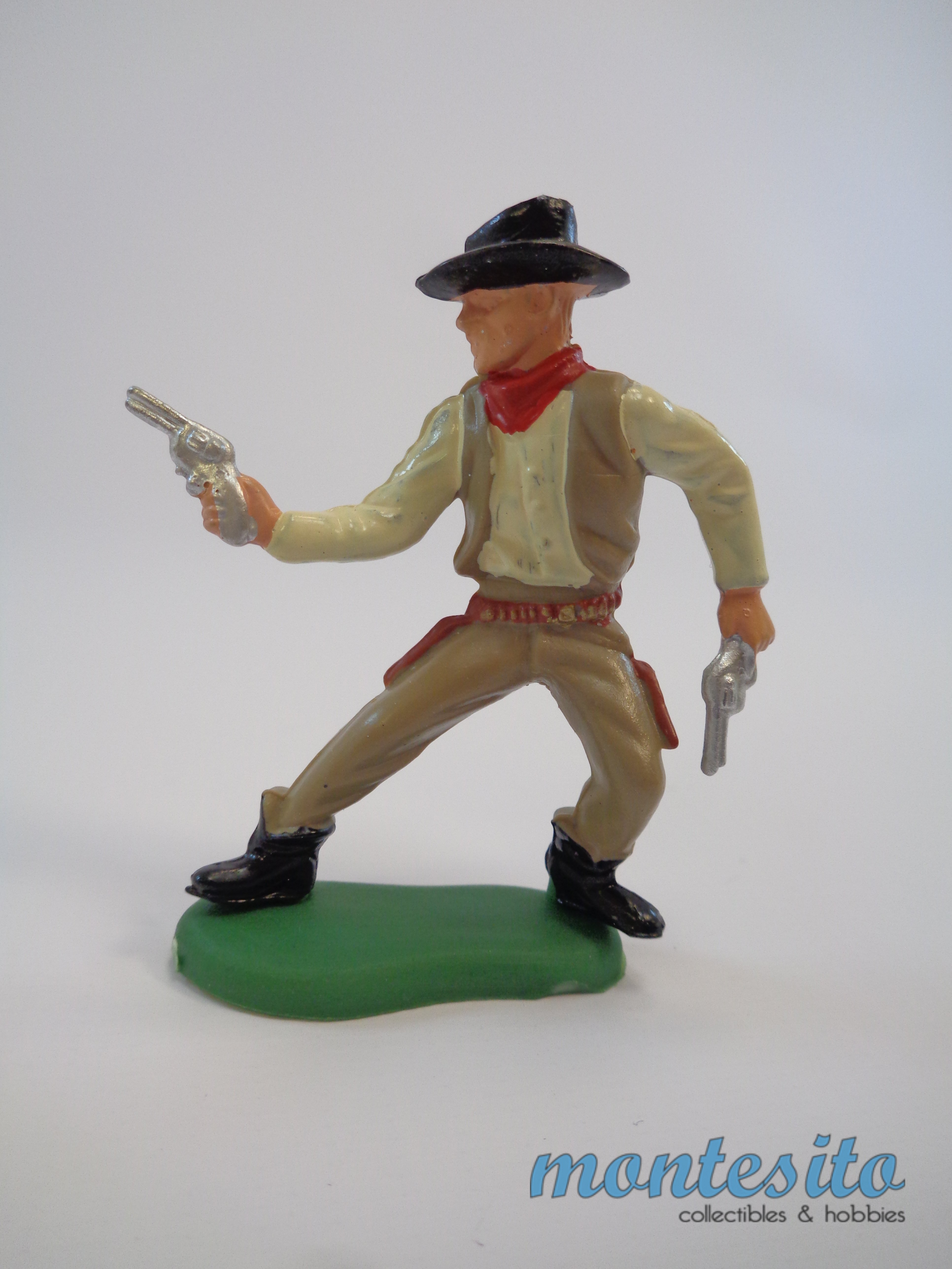 Britains Herald - Cowboy - Radeau avec 2 Figurines (réf 4601