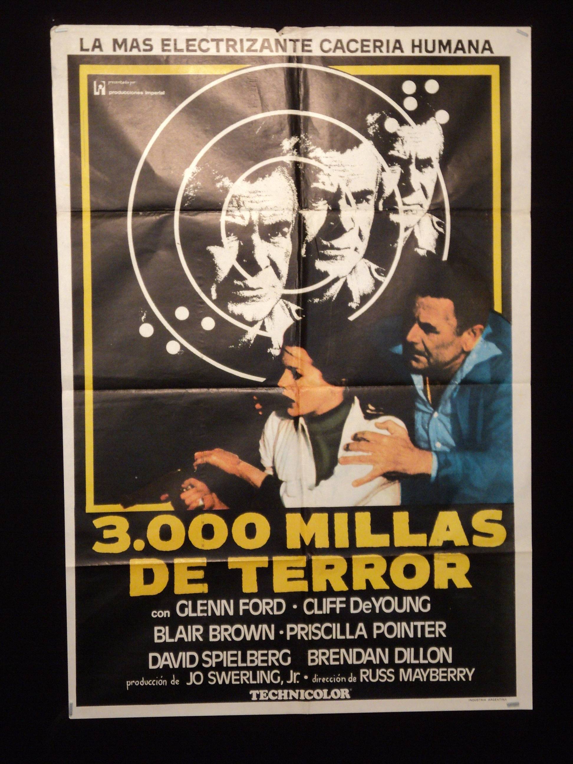 THE 3000 MILE CHASE * GLENN FORD * BLAIR BROWN * ARGENTINE 1sh MOVIE POSTER  1977 | eBay